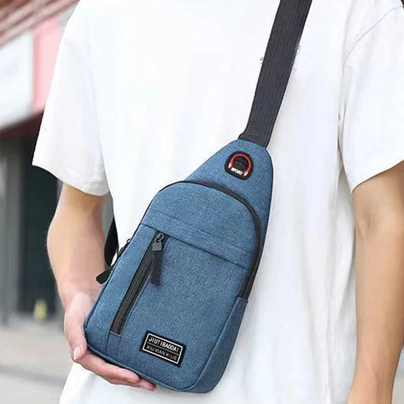New style neutral shoulder bag trendy chest bag for men and women crossbody bag casual small bag backpackT251204