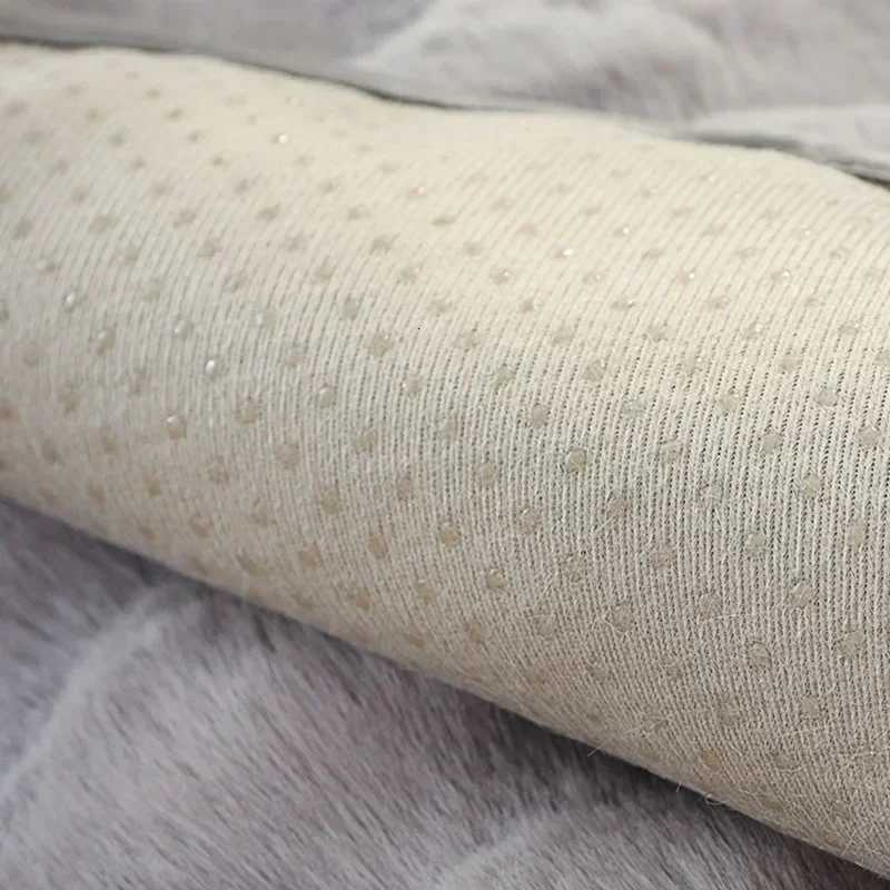 Thicken Rabbit Plush Sofa Cover Nordic Solid Color Sofa Towel Covers Non-slip Couch Slipcovers Sofa Towel for Living Room Decor M251204 - view 6