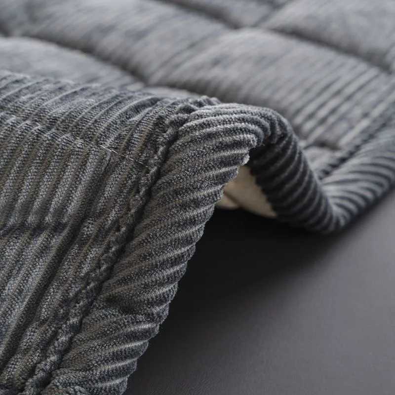 Classic Plaid Pattern Sofa Cover Thicken Plush Autumn Winter Couch Cushion for Pet Kids Non-slip Sofa Seat Cover Home Decor M251204 - view 4