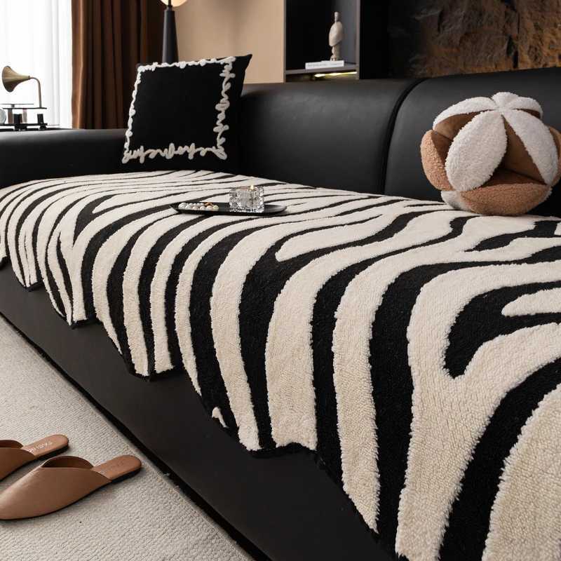 Non-Slip Couch Cover Plush Universal Irregularity Sofa Cushion European Style Retro 2025 New Prevent Cat Scratching Sofa Covers M251204 - view 5