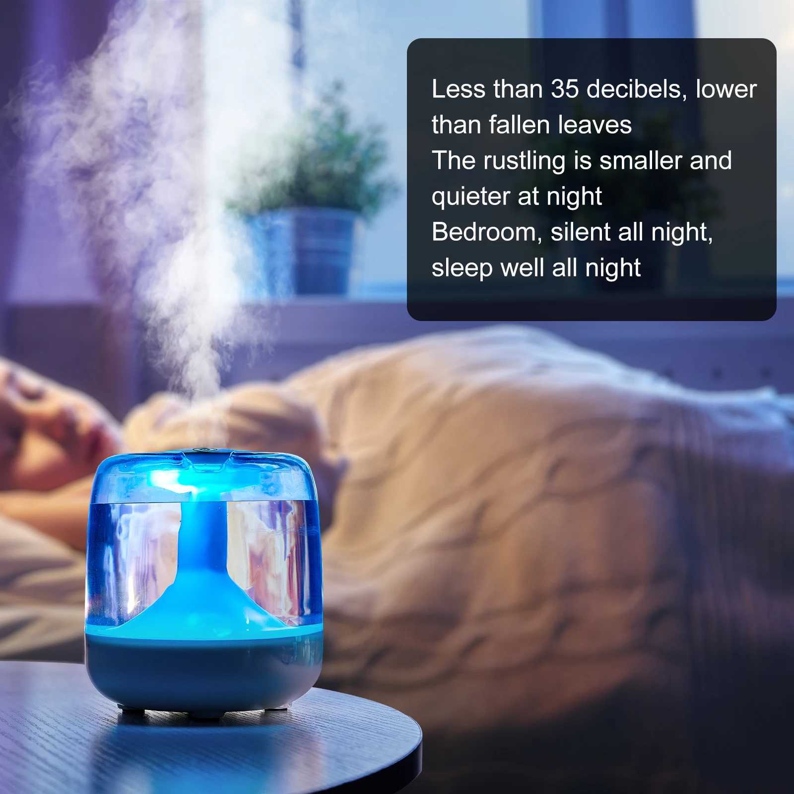 Colorf light small humidifier bedro off he mute big spray mini air usb humidifier C251204