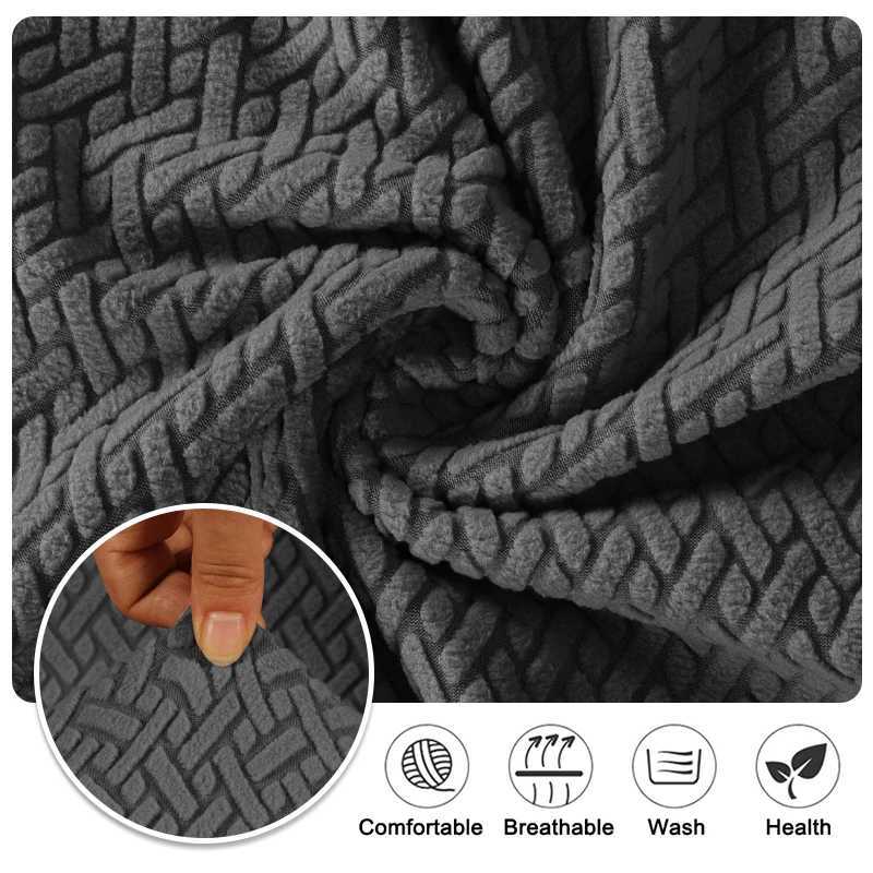 Jacquard Thick Elastic Sofa Cover Slipcovers For Living Room Stretch Armchair Corner Couch Cover 1/2/3/4/5 Seater L Shaped M251204 - view 5