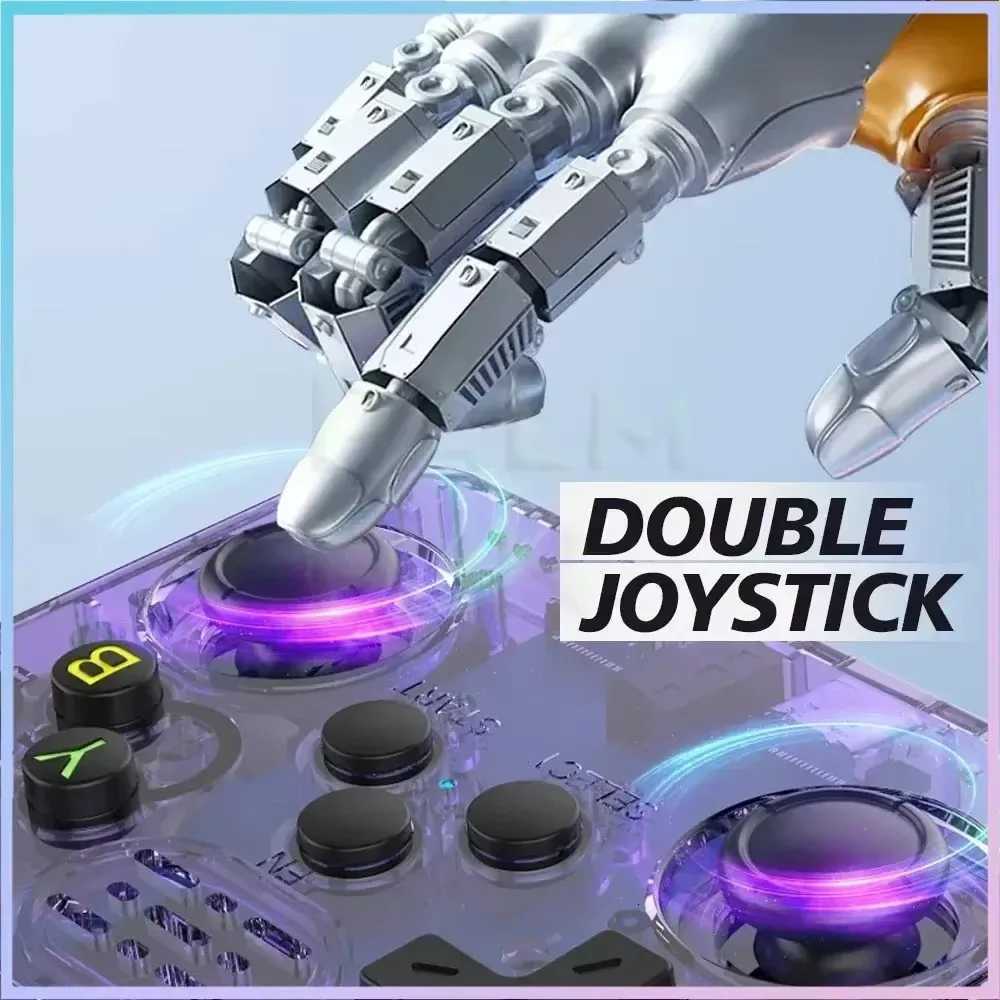 R36S Retro Handheld Video Game Console Linux System 35 Inch Ips Sn R35S Pro Portable Pocket Video Player 64Gb Games Gift H251204