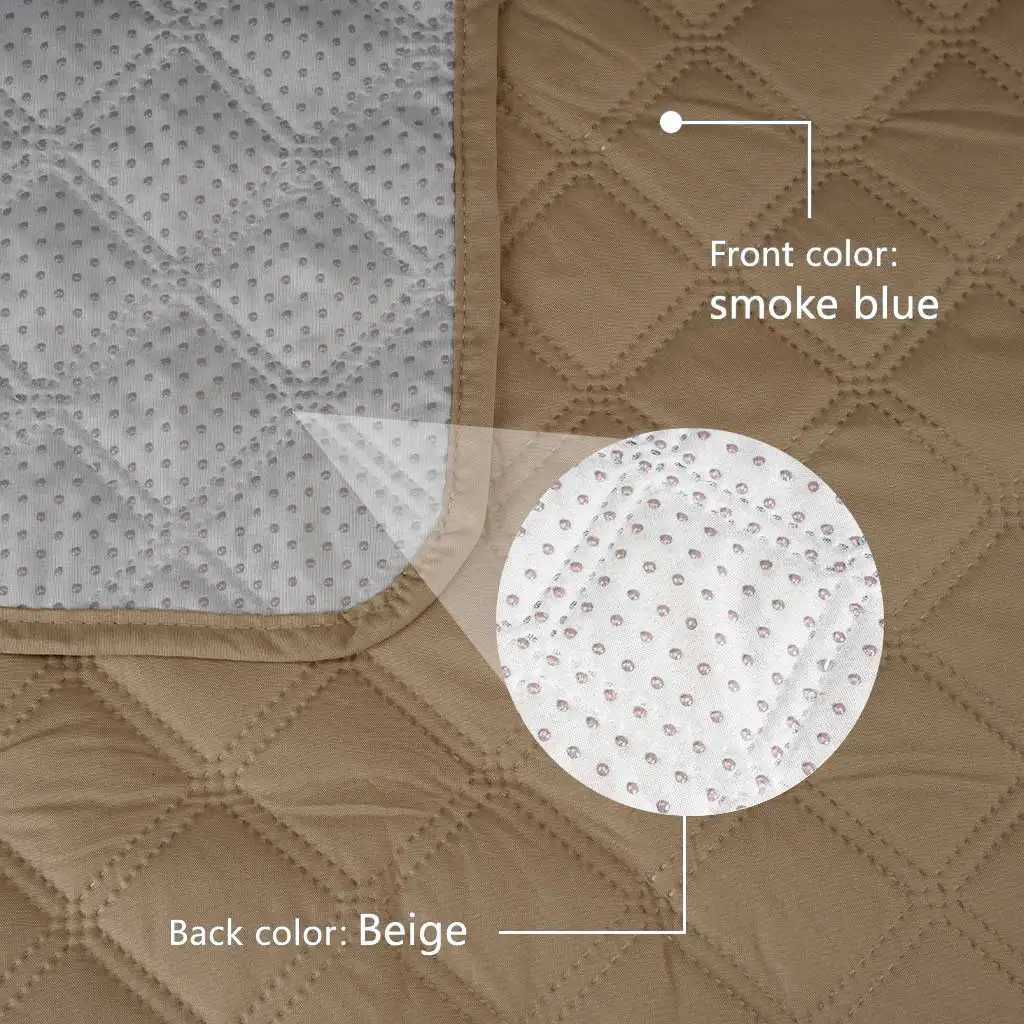 100 Waterproof Couch Covers Sofa Cover Non-Slip Sofa Slipcover with Elastic Straps Sofa Protector Furniture Cover for Pets Dogs M251204 - view 5