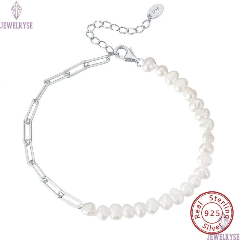 luxury 10mm natural pearl bracelet designer woman 14k gold s925 sterling silver link chain charm bracelets womens jewelry girls birthday friend chirst