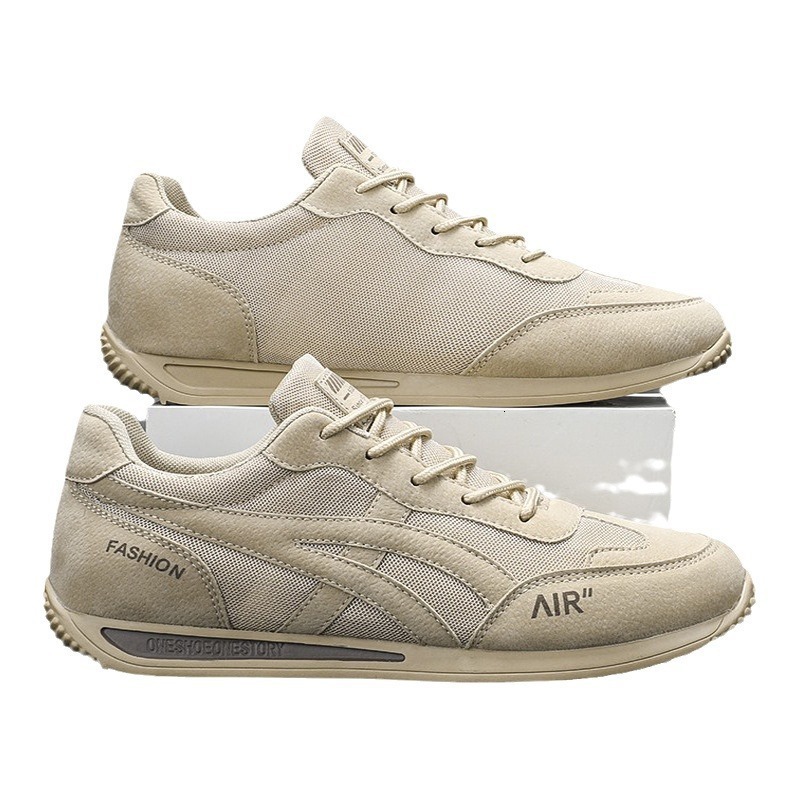 Autumn Breathable Putian Men's Shoes 2025 New Mesh Sports Running Casual Height-Increasing Wear-Resistant Dad Sneakers