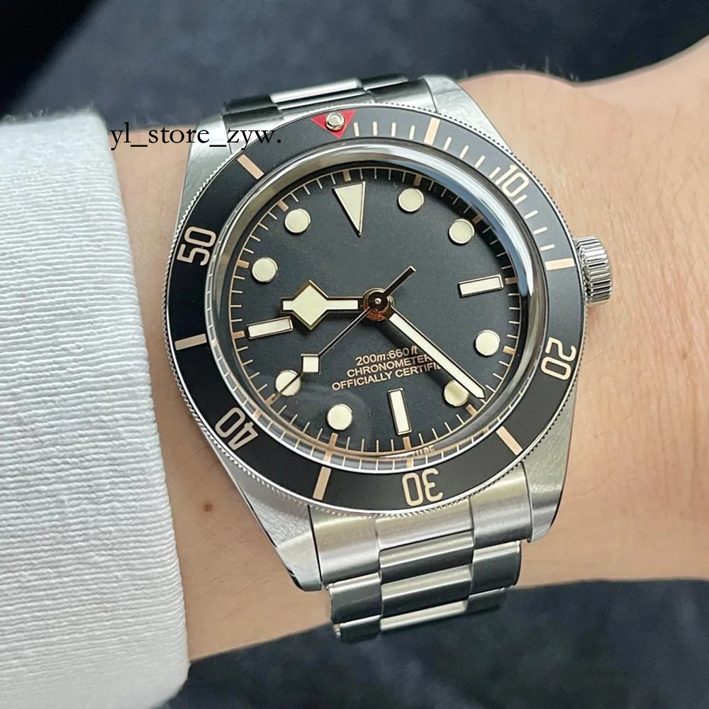 tudorwatch watch designer tudorx high quality 5a zf factory production bb58 m7941a0ru-0003 41mm automatic eta-2824 clone movement tudority black bay 58 watch 8ec