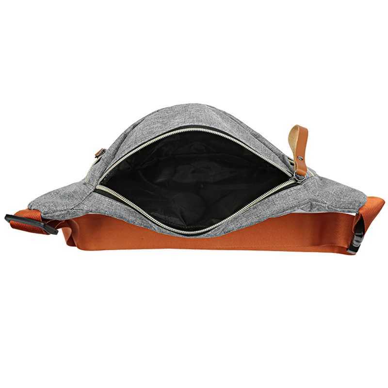 Neutral mens and womens waist bags versatile cross-body backpacks lightweight cross-body bags sports waist bagsT251204