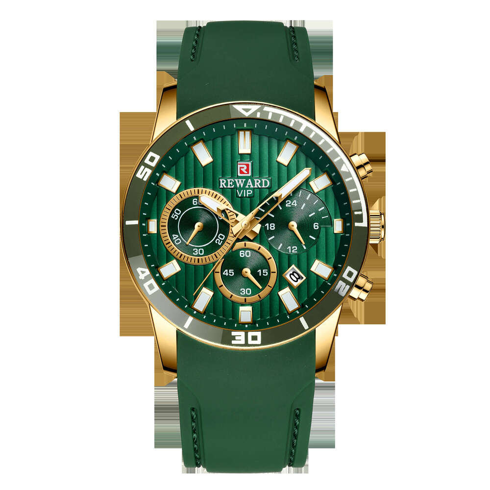 Tape Quartz Calendar Men's Six-Hand Export Watch