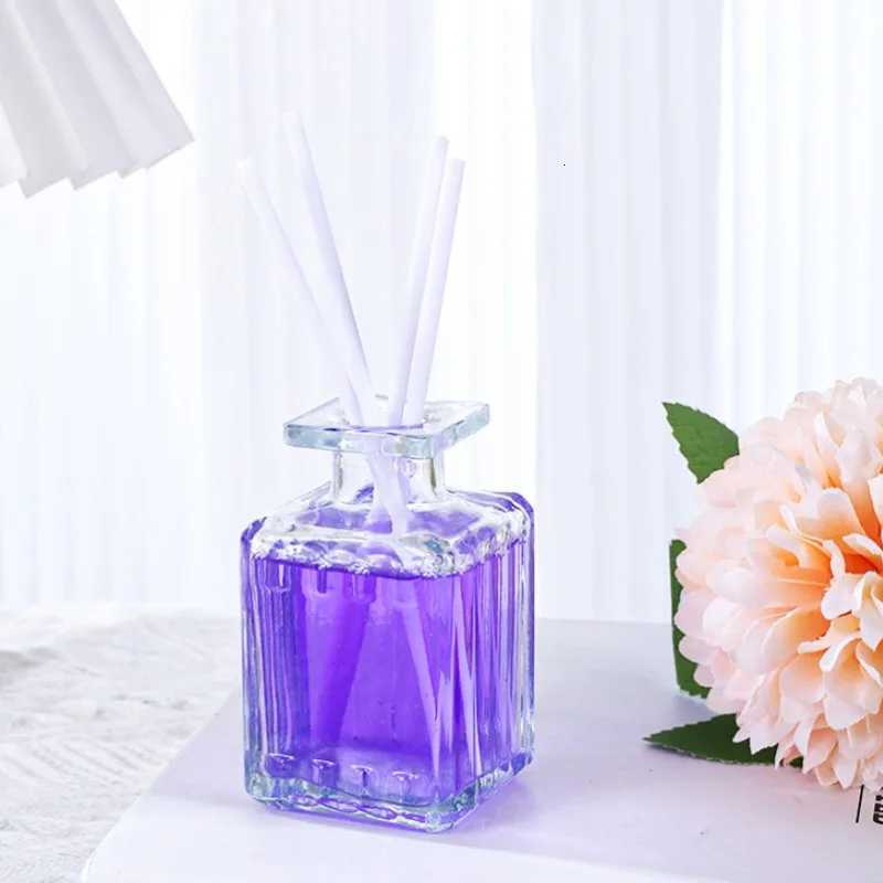 50ml Reed Diffuser Sets Hotel Bathroom Rattan Sticks Aromatherapy Diffuser Air Freshener Plant Home Fragrance Refill Oil Y251204
