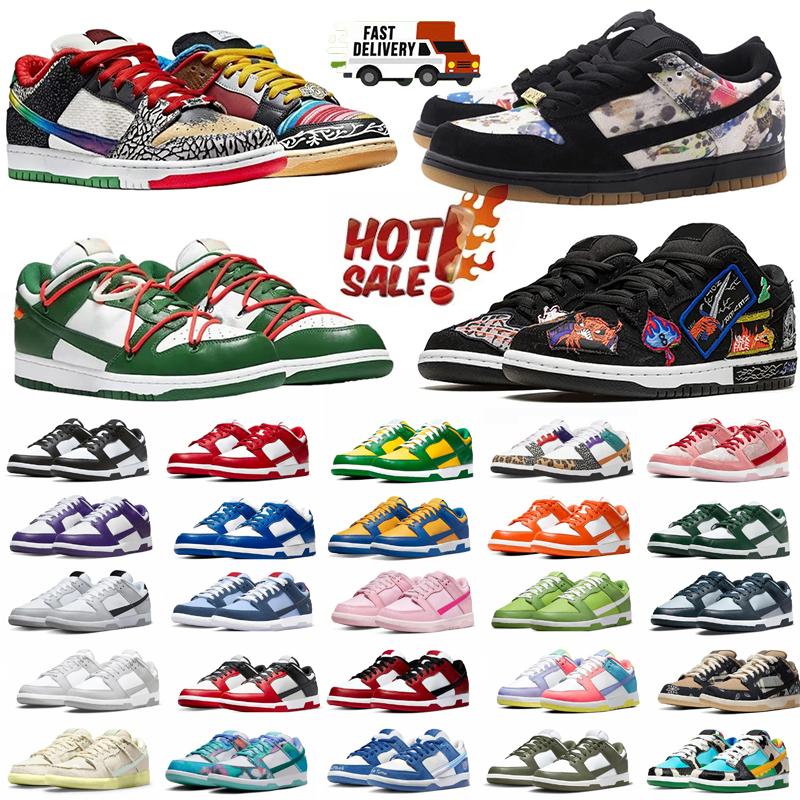 designer Running Shoes UNC Low Black White Next Nature Grey Fog Triple Pink Harvest Moon Mens Women Outdoor Trainers Sneakers Chaussures with box 36-45