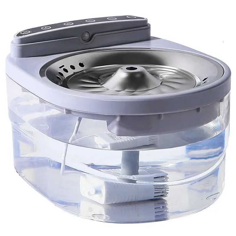 Drinking Bowl Wireless Cat Water Fountain Rechargeable Smart Automatic Filter Cats Drinking Bowl Sensor High Pet Water Dispenser M251204
