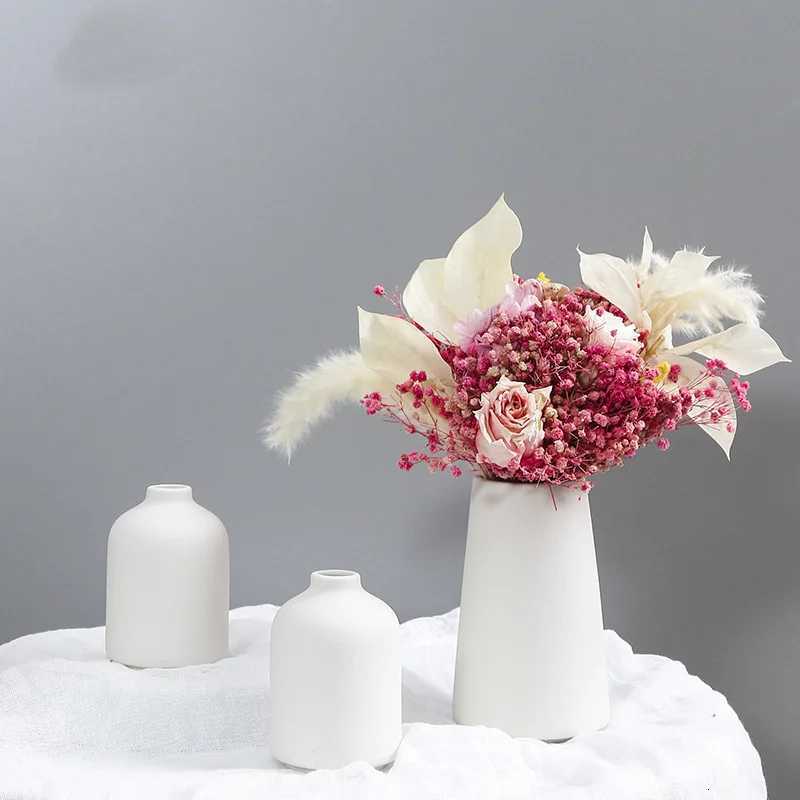 Simple Ceramic Vase Dining Table Decorations Wedding Decorations Nordic He Living Ro Decorations Vase H251204