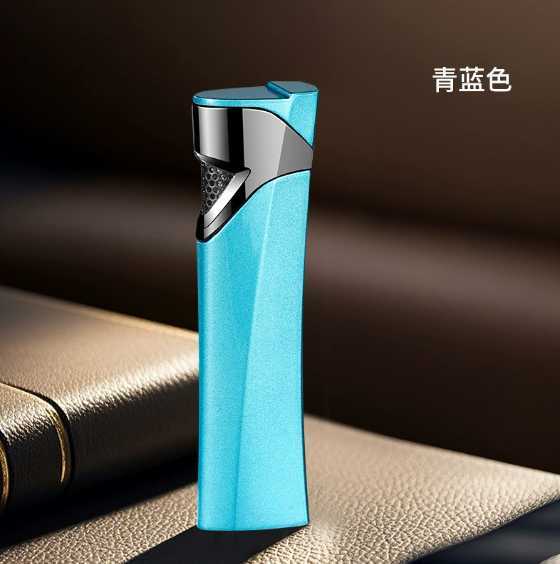 2025 New Thin Inflatable Creative Windproof Light and Portable High-Grade Metal Lighter Gifts for Men C251204