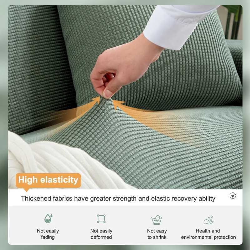Elastic Jacquard Sofa Cover 1/2/3/4/5 Seater Couch Cover Sofa Covers Versatile Furniture Protection Slipcover For Living Room M251204 - view 3