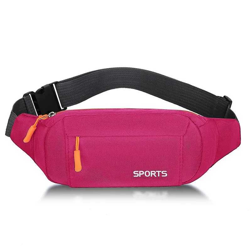 Outdoor fitness portable crossbody bag Waterproof Outdoor Sports Bag Canvas Pouch Waist Bag Fanny Pouch Crossbody Male BananaBagT251204