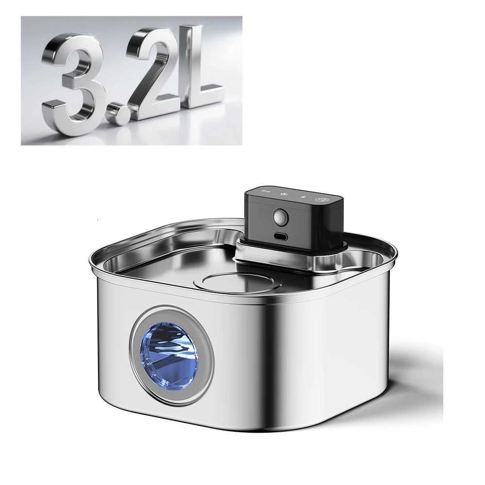 Wireless Charging Automatic Water Fountain 32L Intelligent Pet Water Dispenser With Filter Drinking Fountain For Cats Dogs M251204