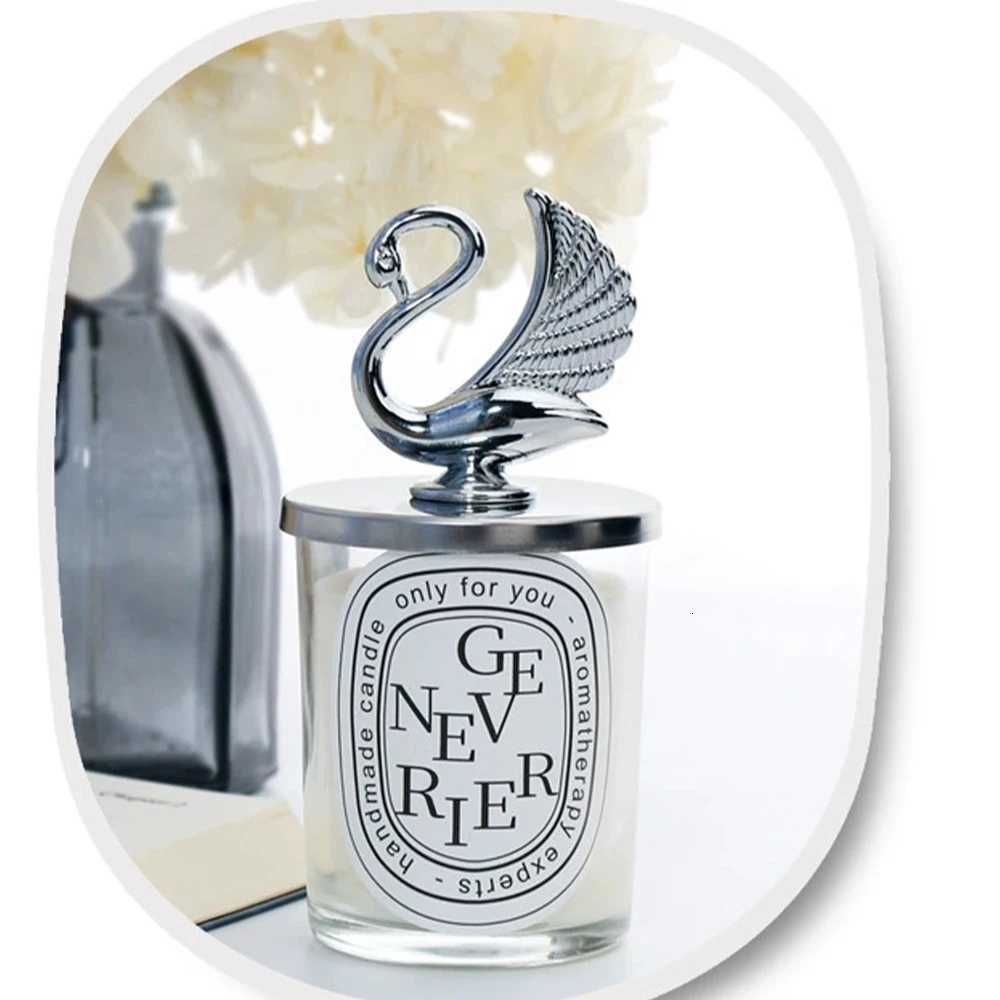 Hot Sale 1Pc Swan Shaped Natural Soy Wax Aromatherapy CandleLong-Burning Fragrance Wedding Guest Gift Home Decor Ornament Y251204
