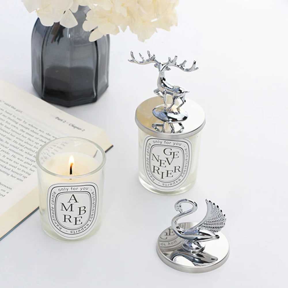 Hot Sale 1Pc Swan Shaped Natural Soy Wax Aromatherapy CandleLong-Burning Fragrance Wedding Guest Gift Home Decor Ornament Y251204