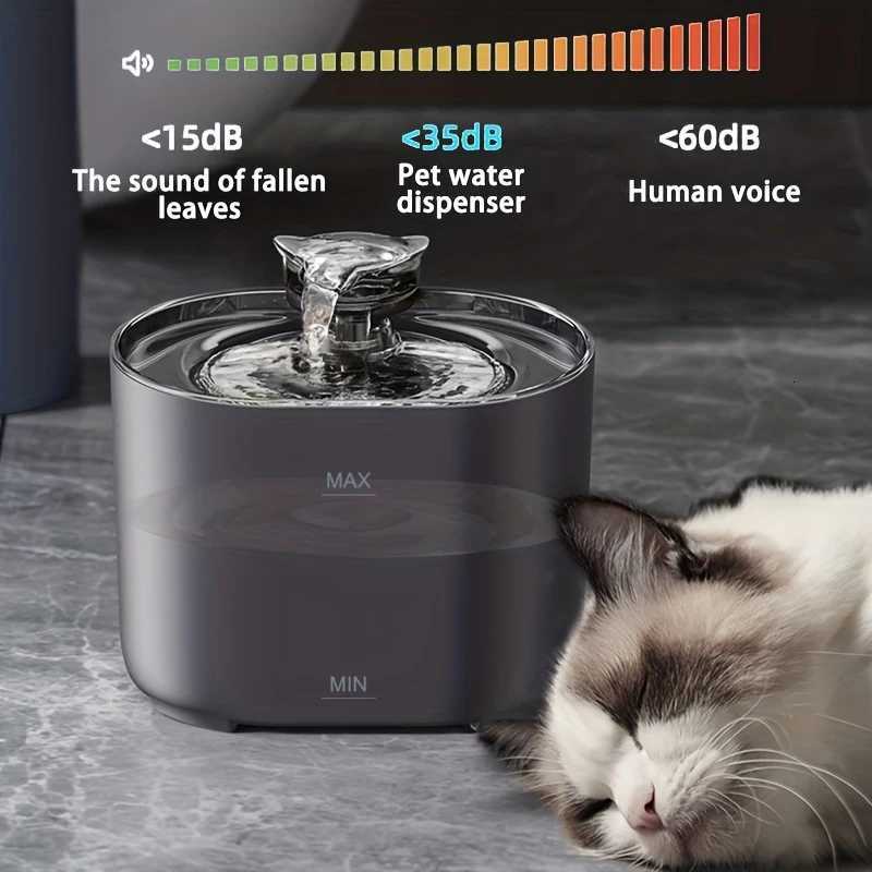 22L Intelligent Cat Water FountainPet Water Dispenser With FilterDog Drinking Fountain For CatsUltra Quiet Water Pump M251204