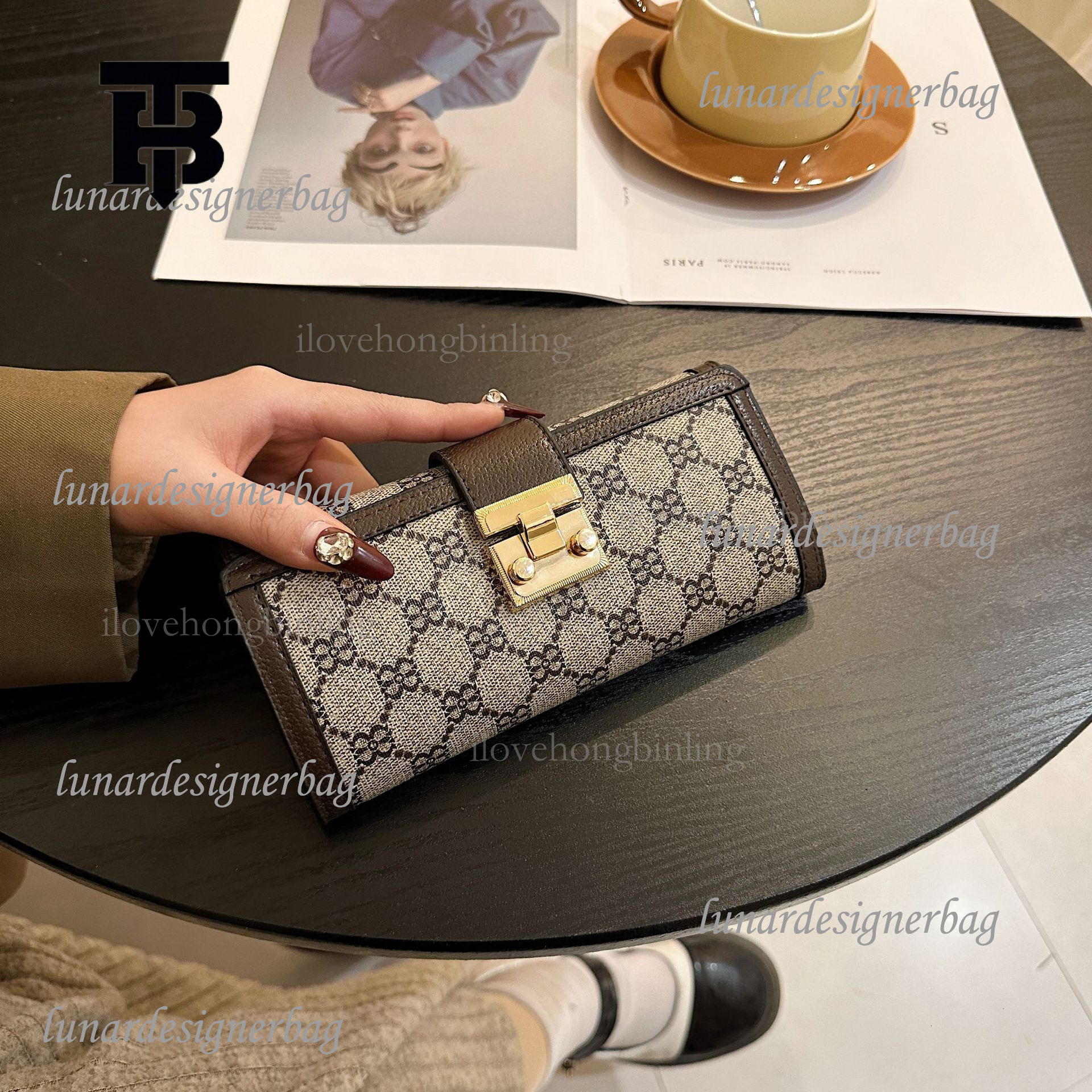 TB BHULAMTE TB BHULAMTE Luxury Brand Designer Bag Luxury Brand Designer Wallet 2025 Free Shipping For Women Long And Short Designer Purse INS Style Ca