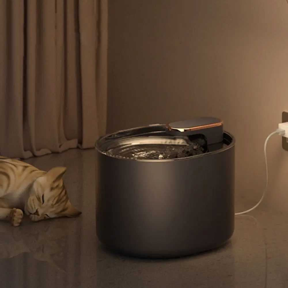 3L Automatic Cat Water Fountain Plastic Large Capacity Pet Drinking Fountain Electric USB Plug Automatic Sensor Drinker M251204