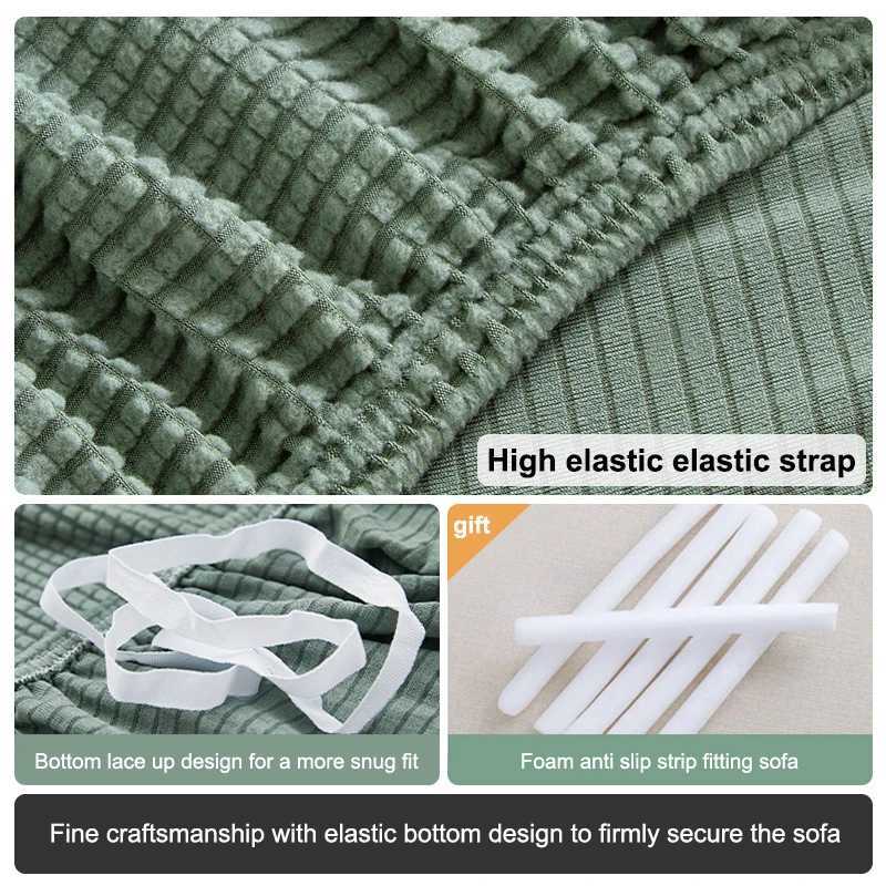 Elastic Jacquard Sofa Cover 1/2/3/4/5 Seater Couch Cover Sofa Covers Versatile Furniture Protection Slipcover For Living Room M251204 - view 5