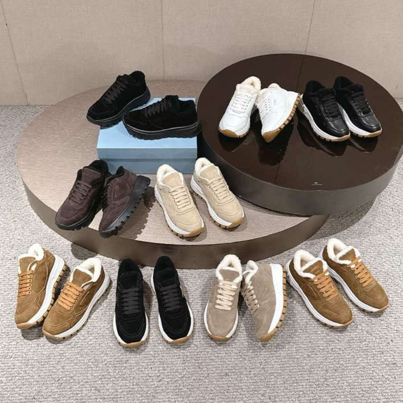 luxury star sneakers designer shoe woman man Suede Calfskin Lace-up flat cool warm Sneaker casual Mens Womens running sport trainer winter shoe outdoor sneaker