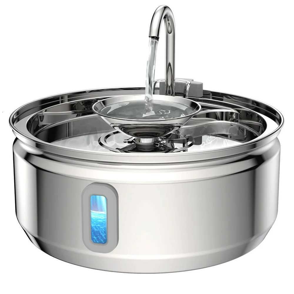 32L Cat Drinking Fountain Automatic Stainless Steel Pet Dogs Water Dispenser Fountain For Multiple Pets Drink Bowl Pet Product M251204 - view 1