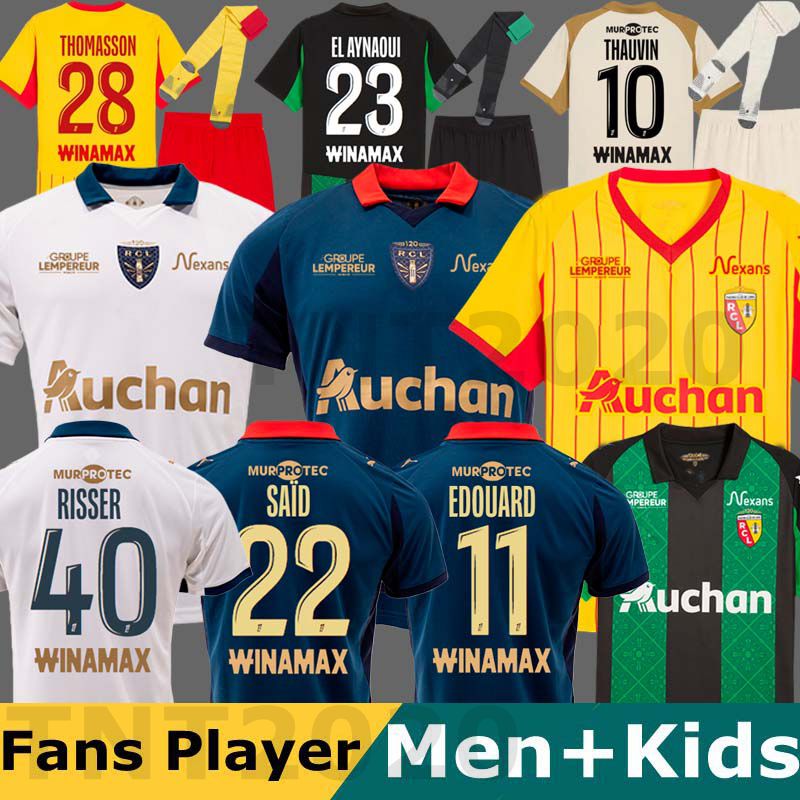 maillot RC Lens 24 25 26 soccer jerseys home away Saint-Barbe special THAUVIN SPIERINGS GANAGO SOTOCA WAHI 9 Football Shirt 2025 2026 kids SAINTE BARBE