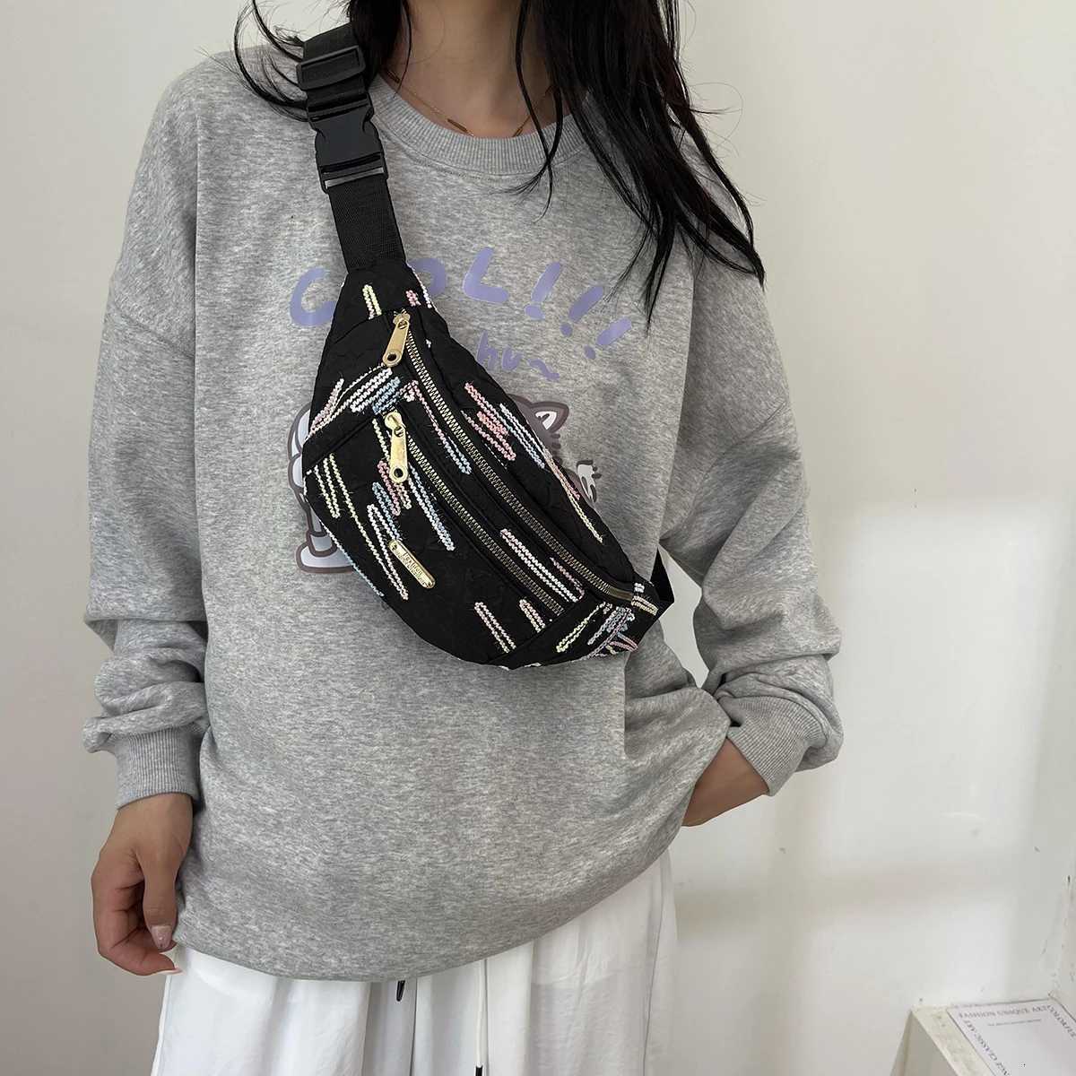 Fanny Packs for Women Men Belt Bag Fashion Waist Packs Lightweight Crossbody Bags Bum Bag for Running Hiking Travel WorkoutT251204