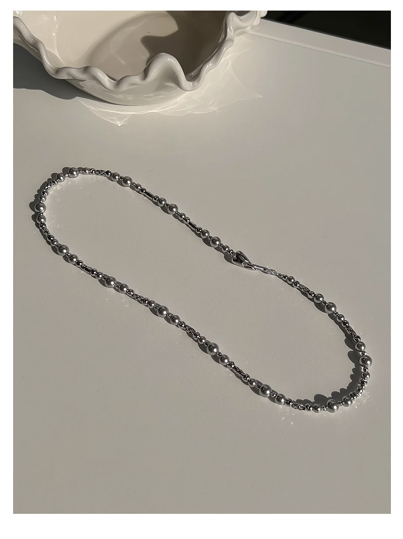 free shipping designerr Stacked luxury Pearl Sweater Long Autumn Winter Beaded Necklace Women's Accessories Light Luxury High-End Clavicle Chain 