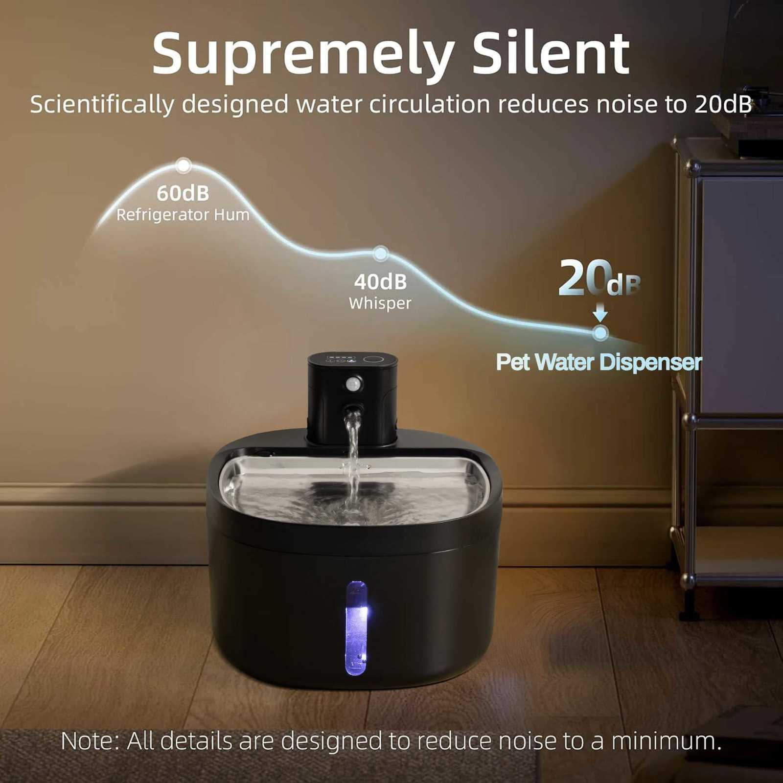 26L Wireless Cat Water Fountain Auto Sensor Drinking Fountain For Cats Dog Drinker Pet Water Dispenser With Filter M251204