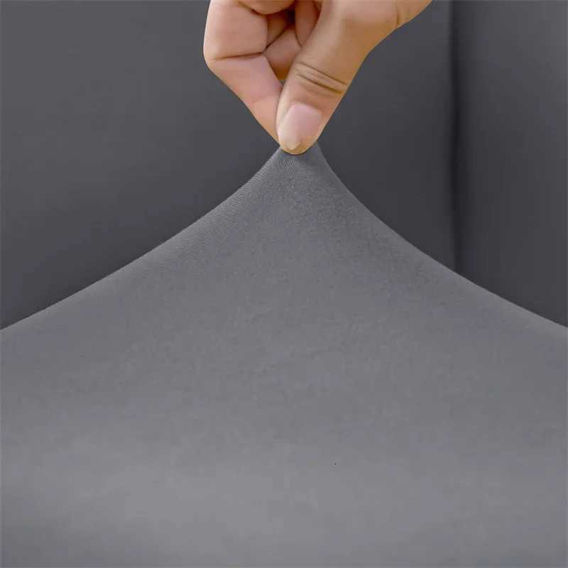 1PC Stretch Sofa Bed Cover Classic Solid Color Armless Sofa Covers Removable Dust-proof Slipcovers for Living Room Hotel Decor M251204 - view 4
