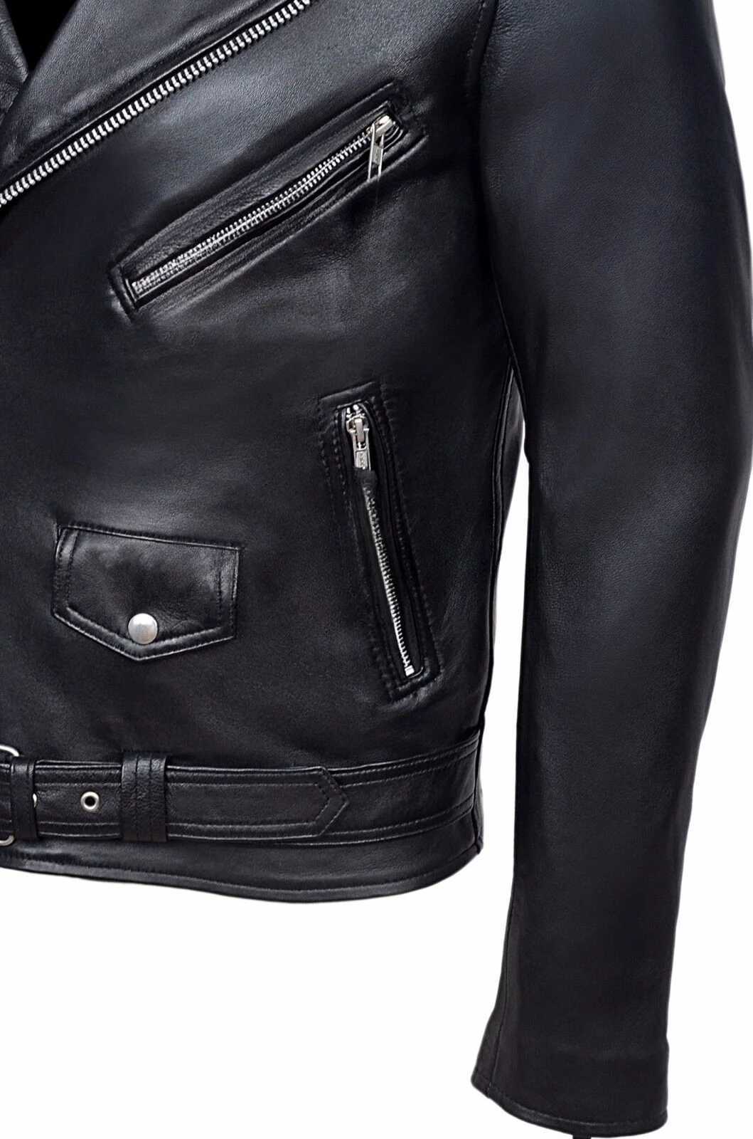 Leather Jacket Men Collar Slim Pu Leather Jacket Fashion Motorcycle Causal Coat Mens Moto Biker Leather CoatT251204