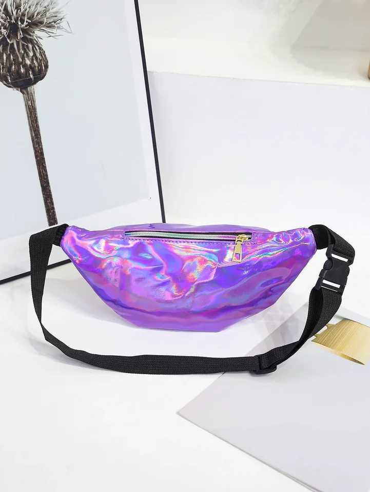 Laser Fanny Pack Belt Bag for Women Cross Body Womens Crossbody Bags Waist Bag Fashion Waist Pack Bum Bag Hiking Running TravelT251204
