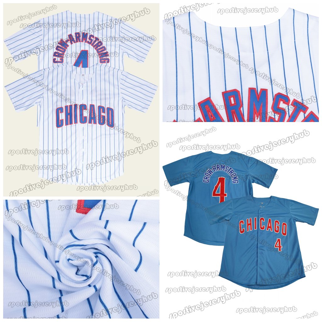 2025 Custom Baseball Jersey Stitched Nico Hoerner Suzuki Happ PCA Pete Crow-Armstrong Busch Kyle Tucker Dansby Swanson Alcantara Shaw Turner Casual Wear