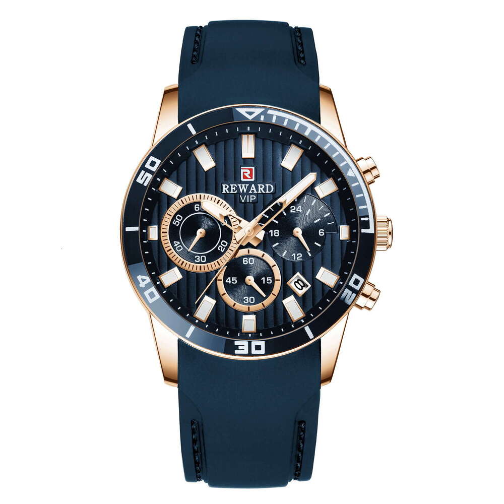 Tape Quartz Calendar Men's Six-Hand Export Watch