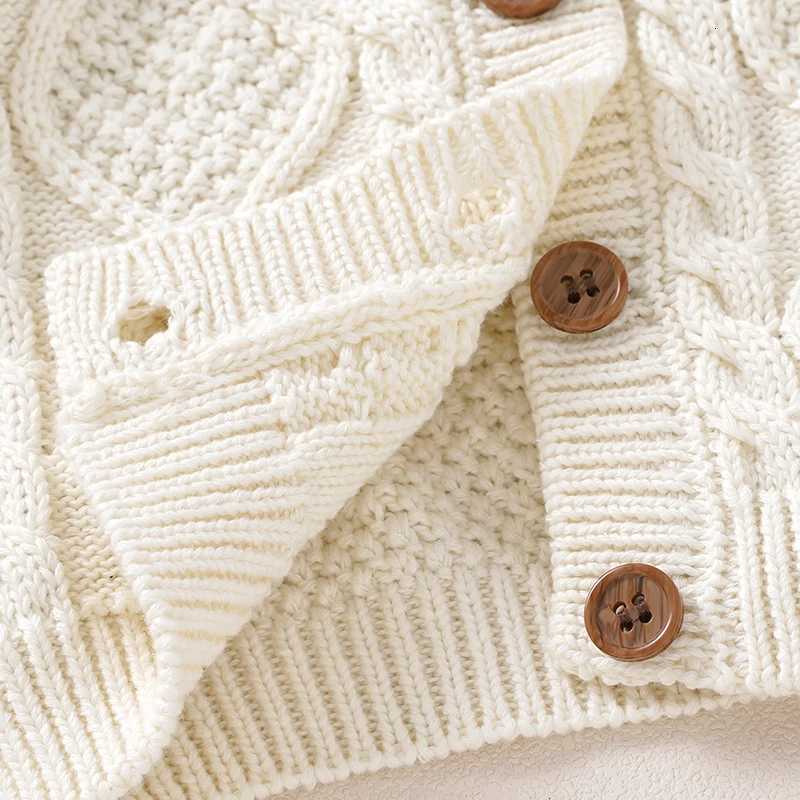 Fresh Solid Color Long Sleeve O-neck Knit Cotton Spring Autumn Newborn Baby Boys Girls Sweater For 6-36M Infant SweatshirtW251204