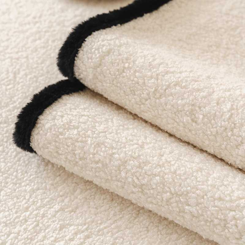 Solid Color Cute Cat Plush Sofa Cushion Thickened Non-Slip Winter Sofa Cover Living Room Sofa Mat Decorative Dust Backrest Towel M251204 - view 6