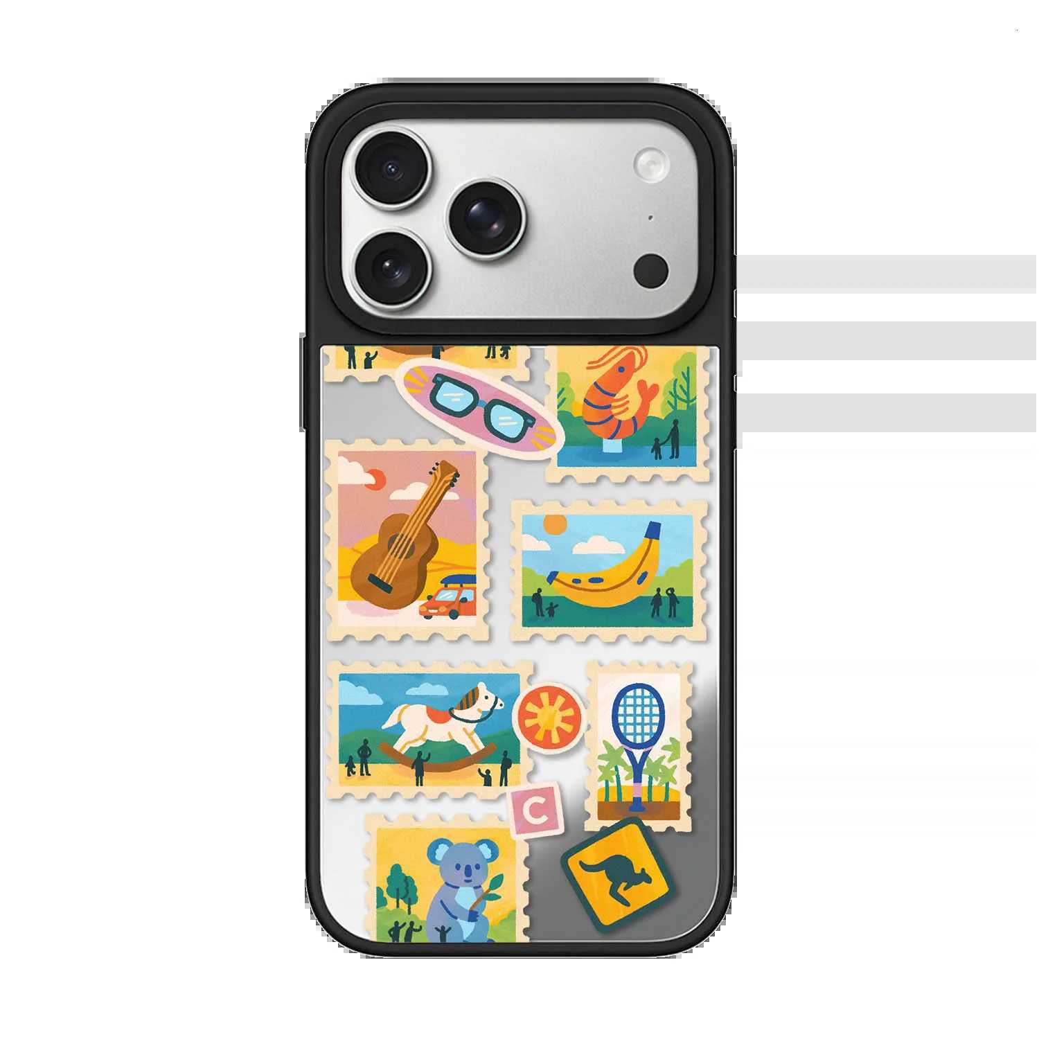 5111221 Mirror / Acrylic Magnetic Case Cpatible With IPhone 17 16 15 14 13 12 Pro Max 17 Air H251203