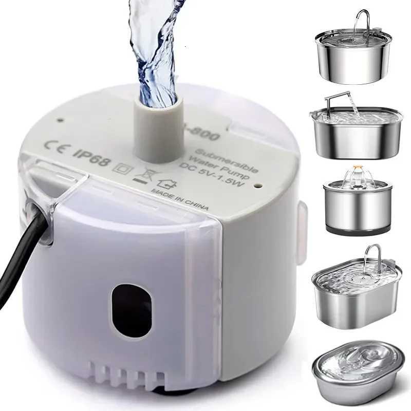 Pet Fountain Motor Submersible Pump Cat Water Drinker SMA-800 USB Water Pump Cats Fountain Accessories Mute DC 5V/1A Water Pump M251204