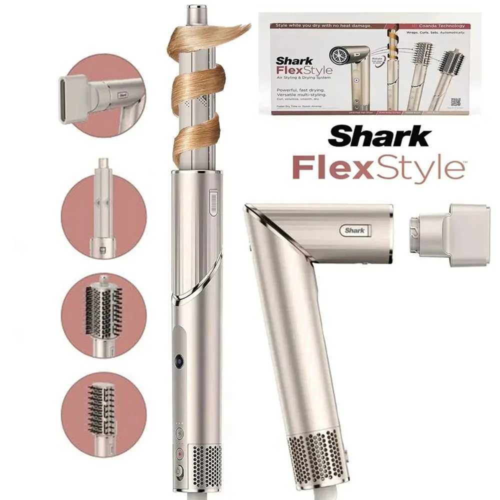 Shark HD430 Air Styling Drying System Powerful Hair Dryer Brush Auto-Wrap Curlers Hair Dryer Fashion Hair BlowerW251204