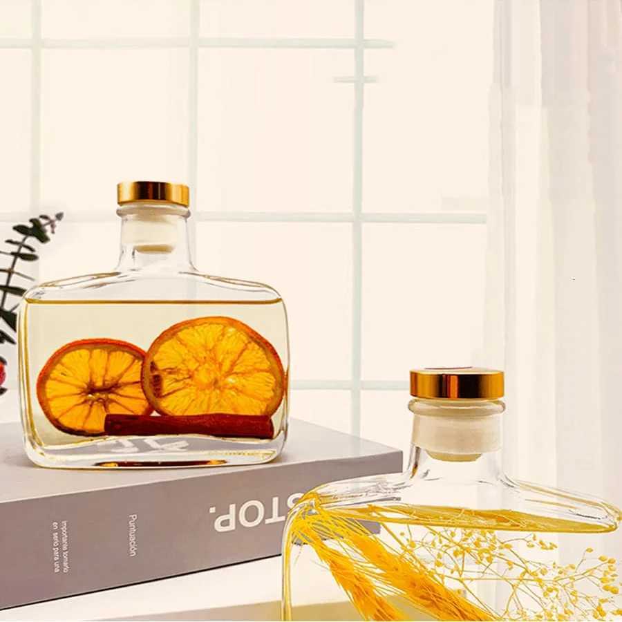 100ml Flower Scent Flameless Reed Diffuser Lemon Osmanthus Aromatherapy Essential Oil Long-Lasting Air Freshener Home Decoration Y251204