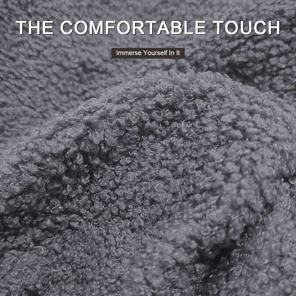 Velvet Sofa Cover Three-Dimensional Thickened Warm Living Room Sofa Cushion Non-Slip Massage Plush Sofa Back Cushion M251204 - view 5