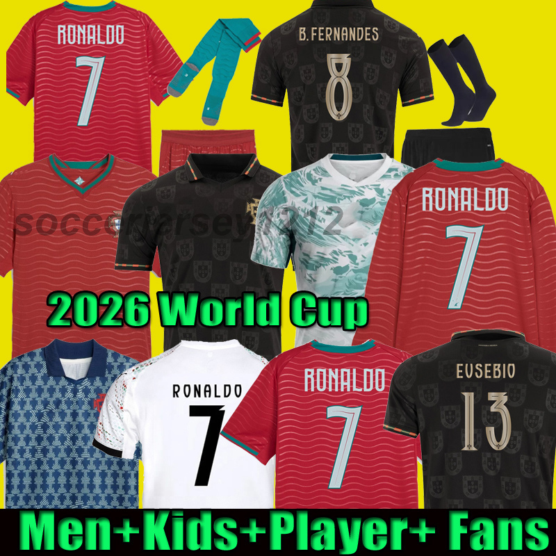 2026 soccer jersey Portuguese World CUP FERNANDES DIOGO Portuguesa 2025 Joao Felix 25 26 27 Football shirt BERNARDO Portugieser Kids Portogallo player PorTUgals