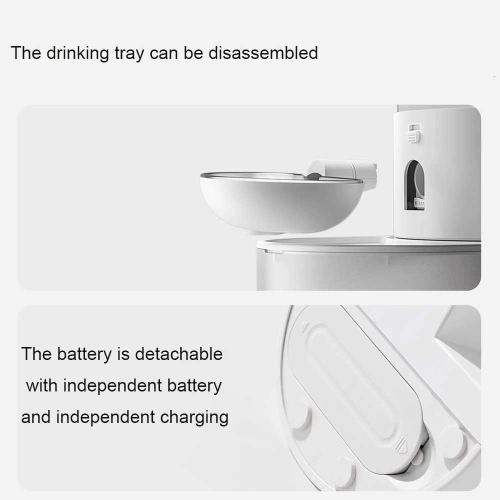 38L Wireless Automatic Cat Fountain Pet Water Feeder Gravitation water feeder Timed Smart Dog Water Dispenser No filter require M251204