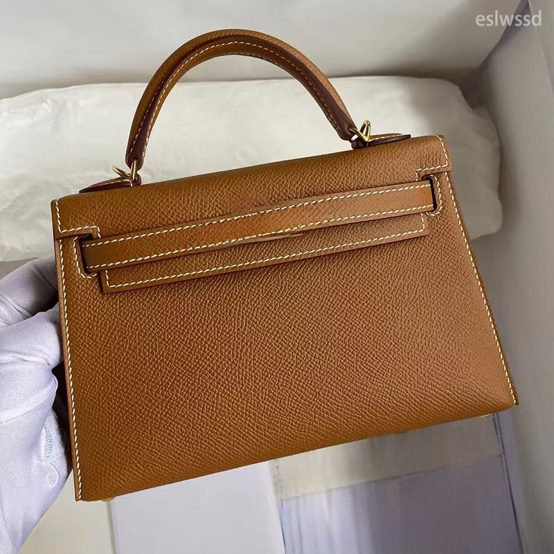 Luxury Women's Designer Mini Shoulder Bag - Genuine Leather Crossbody Tote with Lock & Key, Cowhide Handbag