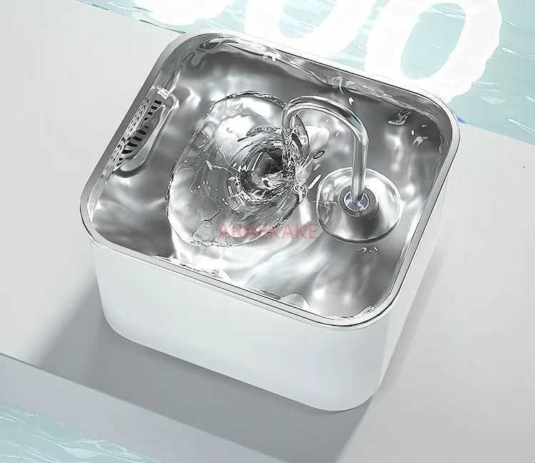 Cat automatic water dispenser pet dog feeding water dispenser flowing water dispenser automatic circulation non plug in wate M251204