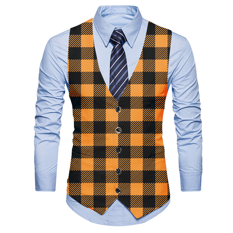 HiTie Jacquard Viscose Mens Vest Striped Waistcoat Sleeveless Jacket Wedding Business Silver Gold Blue Yellow Green Red Pink 240228wj